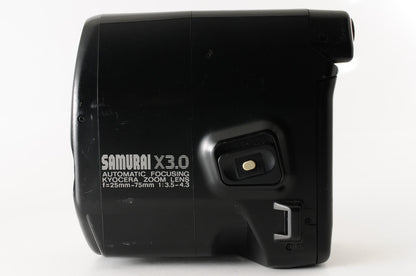 [Near MINT] Kyocera Samurai x3.0 35mm Half Flame Film Camera from Japan #1223