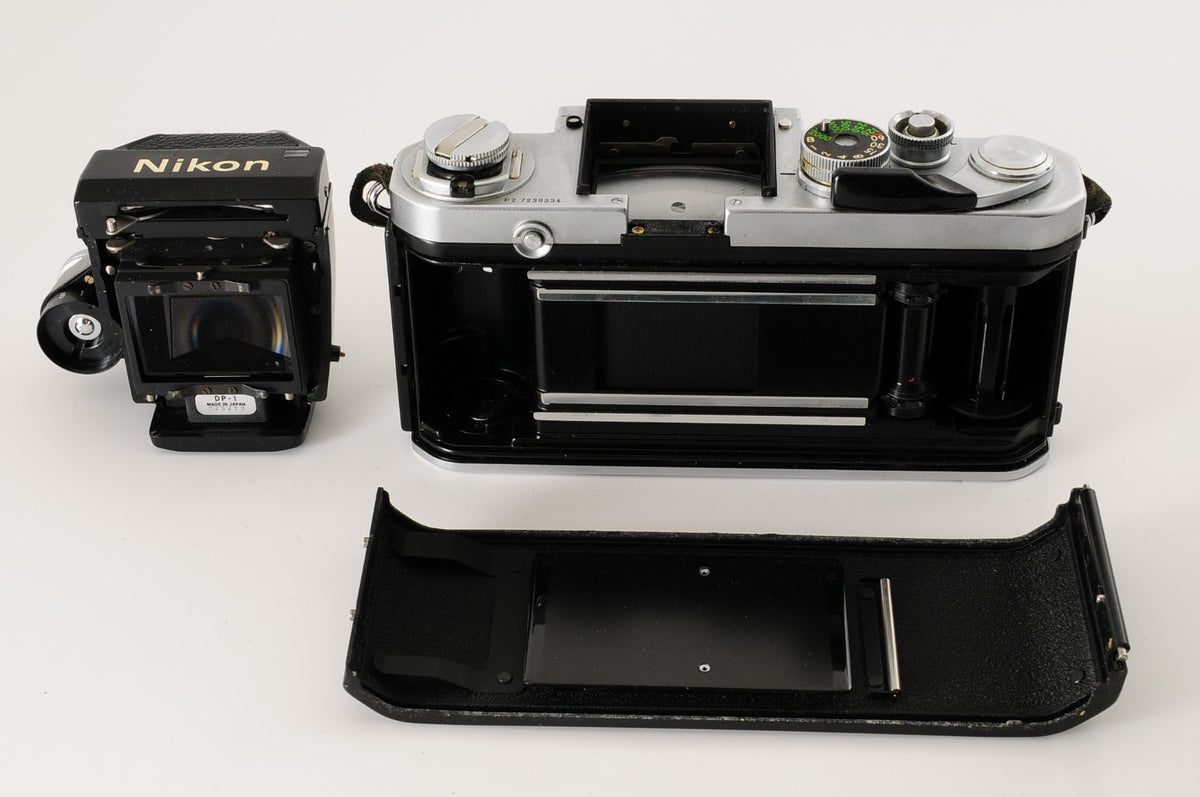 [For Parts/Junk] Nikon F2 Photomic Silver DP-1 35mm SLR Film Camera Body #259