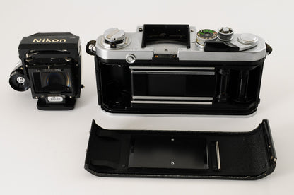 [For Parts/Junk] Nikon F2 Photomic Silver DP-1 35mm SLR Film Camera Body #259