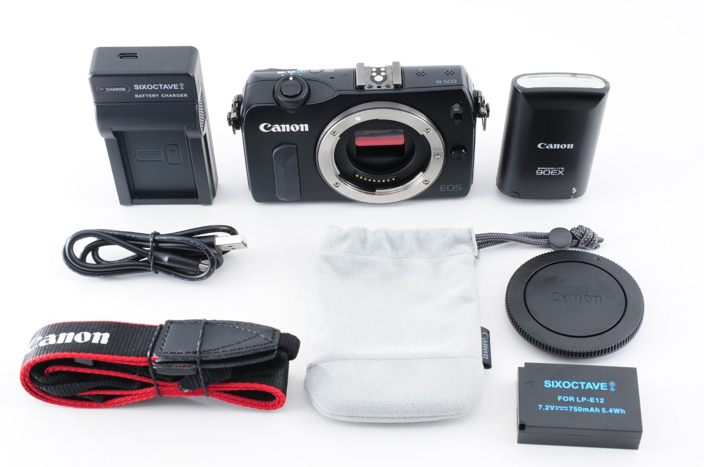 [Near MINT] Canon EOS M Black 18.0MP Mirrorless Digital Camera Body Japan #293