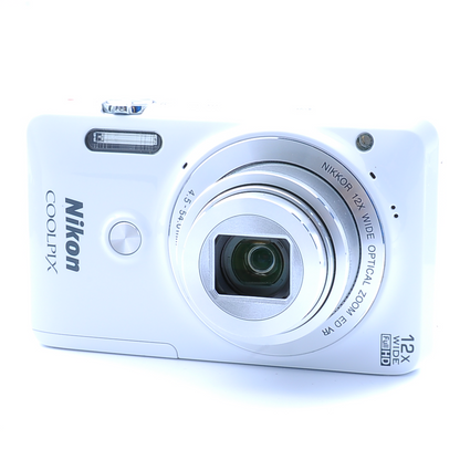 [Near MINT] Nikon CoolPix S6900 16.0MP Digital Camera White From Japan #508020