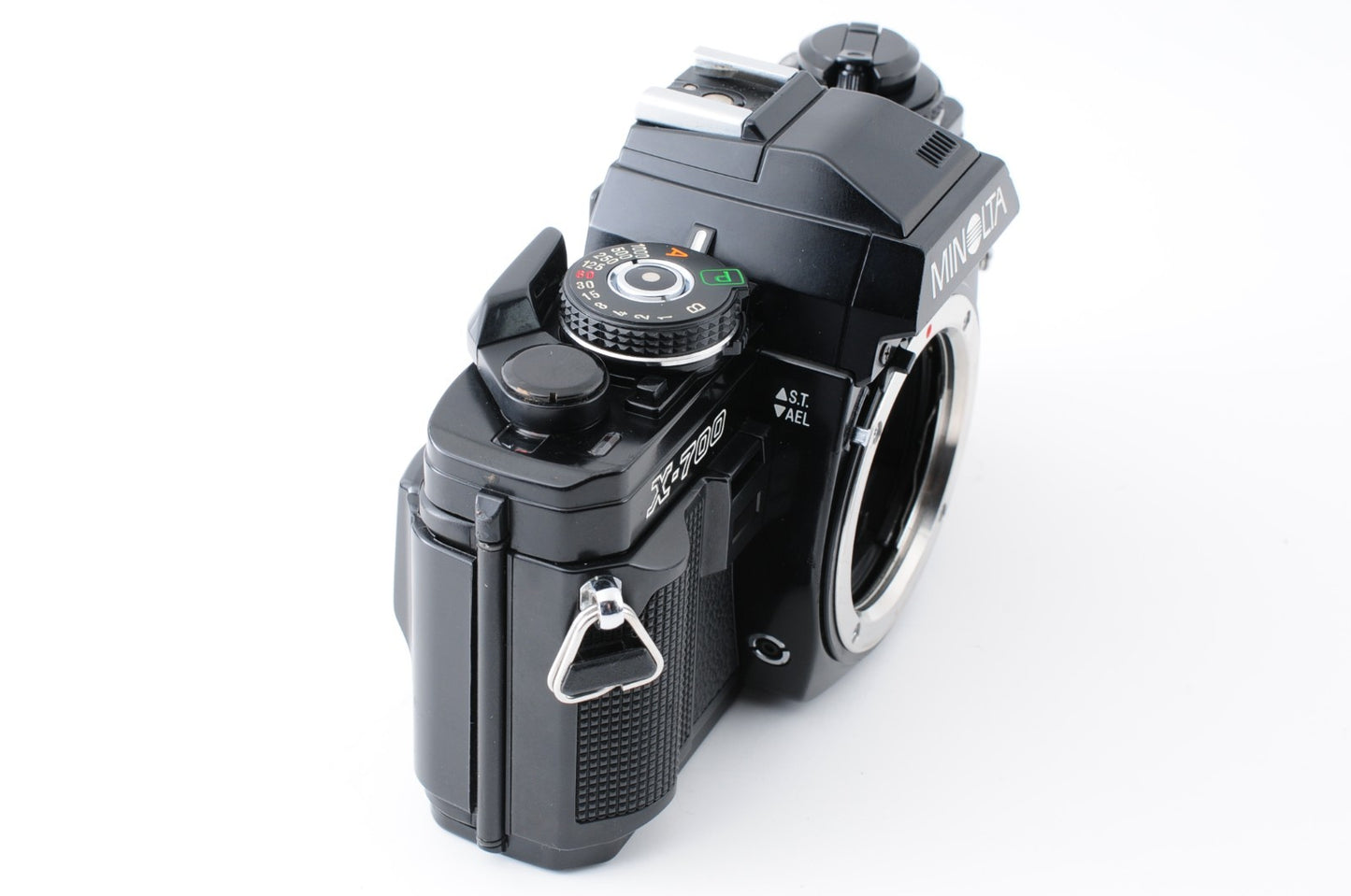 [Near MINT] Minolta X-700 Black SLR Film Camera MD Rokkor 50mm f/1.7 Lens #363