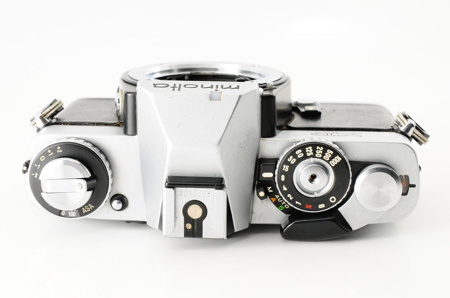 [Near MINT] Minolta XD Silver 35mm SLR Film Camera MD Rokkor 50mm f1.7 #1241