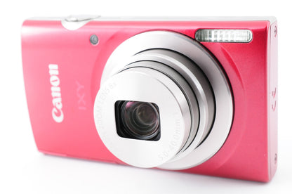 [Near MINT] Canon IXY 200 PowerShot ELPH 185 Red Digital Camera from Japan #170