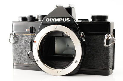 [Near MINT] Olympus OM-1 35mm Black Film Camera F.Zuiko 50mm f/1.8 Lens #123