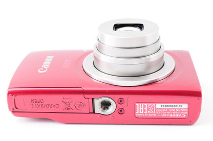 [Near MINT] Canon IXY 200 PowerShot ELPH 185 Red Digital Camera from Japan #170