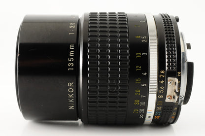 [Excellent] Nikon Ai-S Nikkor 135mm f/2.8 MF Telephoto Lens from Japan #215
