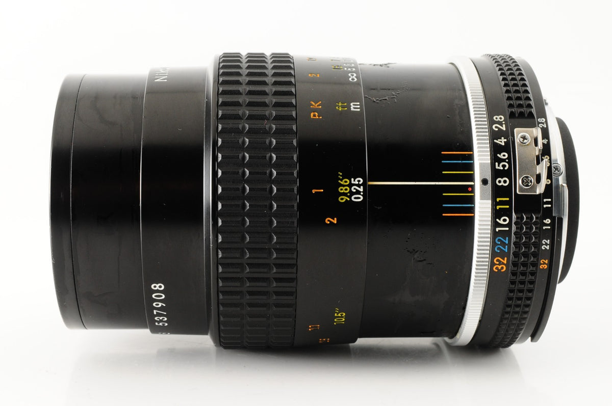 [Excellent] Nikon Ai-S Micro-Nikkor 55mm f/2.8 Manual Focus Macro Lens F #217