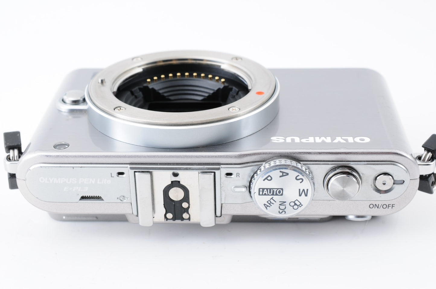 [MINT] Olympus PEN Lite E-PL3 Silver Digital Camera w/ 14-42mm Lens & Flash #296