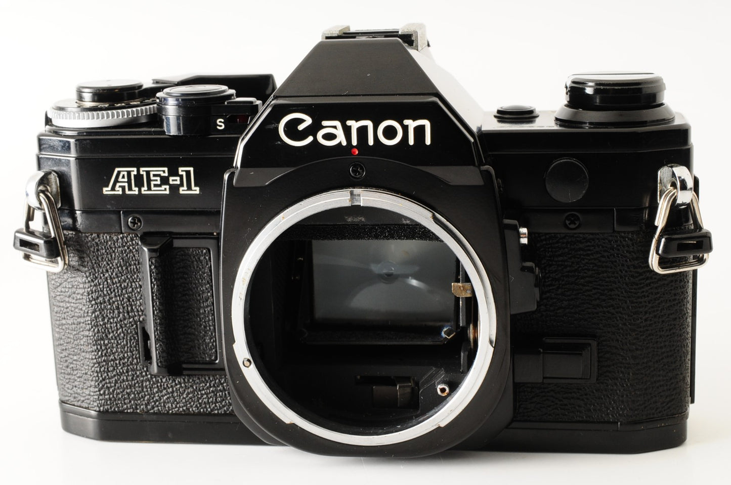[Excellent] Canon AE-1 Black 35mm SLR Film Camera FD 50mm f1.4 S.S.C. Lens #345