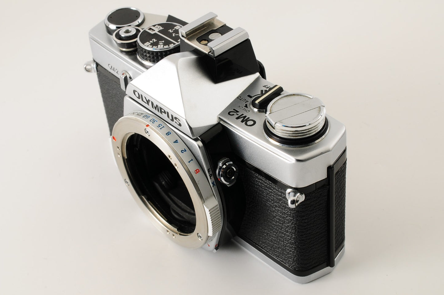 [Excellent] Olympus OM-2 Silver 35mm Film Camera F.Zuiko 50mm f/1.8 Lens #366