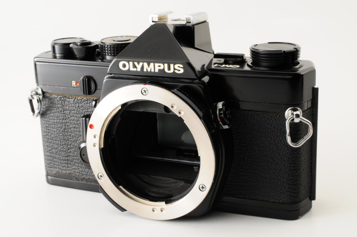 [Excellent] Olympus OM-1 35mm Black Film Camera F.Zuiko 50mm f/1.8 Lens #367