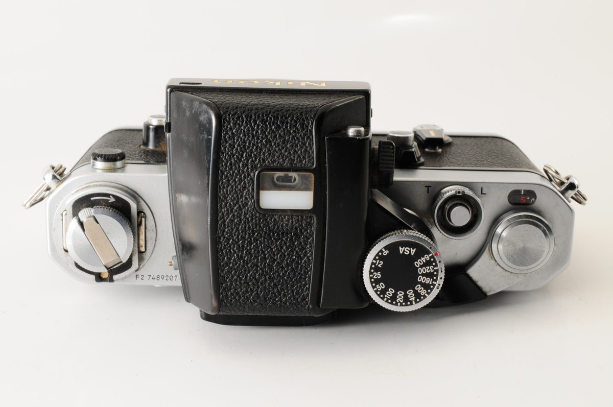 [For Parts/Junk] Nikon F2 Photomic Silver DP-1 35mm SLR Film Camera Body #261