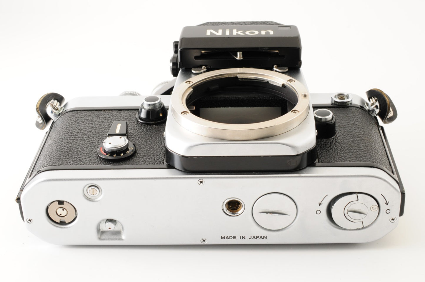 [Excellent] Nikon F2 Photomic Silver DP-1 35mm SLR Manual Focus Film #271