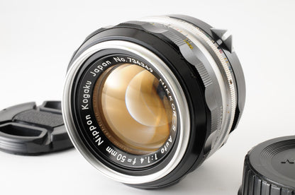 [Excellent] Nikon Nikkor S Auto 50mm F1.4 MF Standard Lens Nikon Lens #387