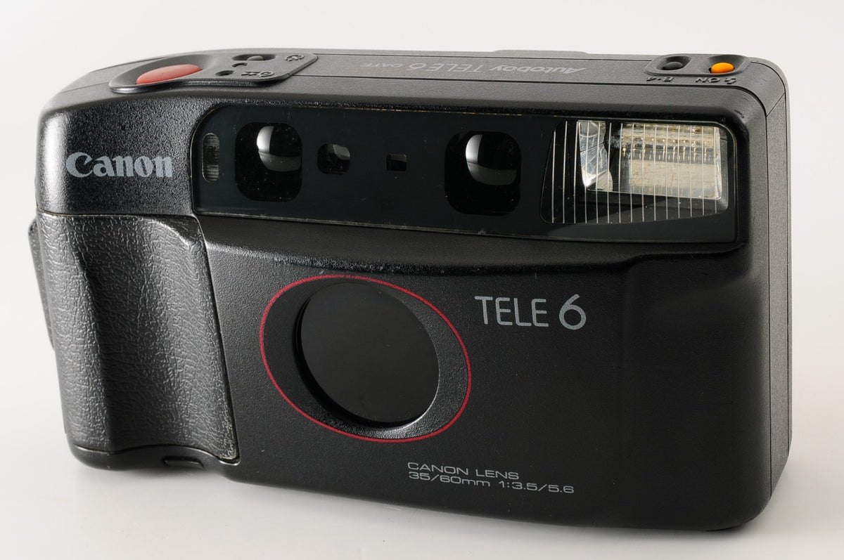 [Near MINT] Canon Autoboy TELE 6 DATE 35mm Point & Shoot Film Camera Japan #161