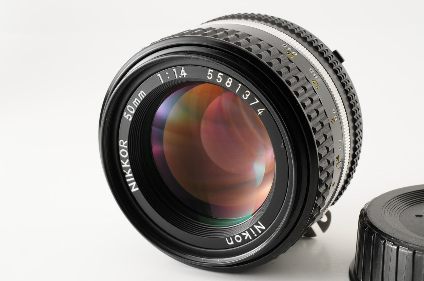 [Excellent] Nikon Ai-s Nikkor 50mm F/1.4 MF Standard Lens From Japan #390