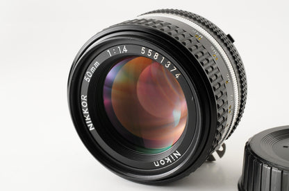 [Excellent] Nikon Ai-s Nikkor 50mm F/1.4 MF Standard Lens From Japan #390