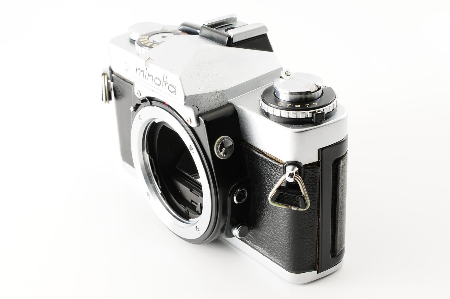 [Near MINT] Minolta XD Silver 35mm SLR Film Camera MD Rokkor 50mm f1.7 #1241