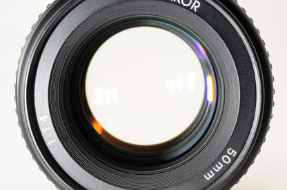 [Near MINT] Nikon AF NIKKOR 50mm F1.4 Prime Lens Auto Focus #388