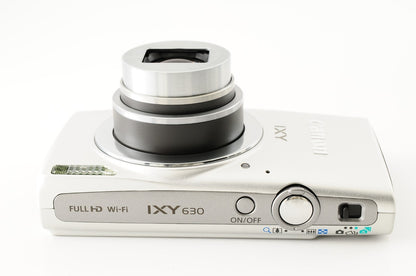 [Near MINT] Canon IXY 630 PowerShot ELPH 340 HS Silver Digital Camera #115