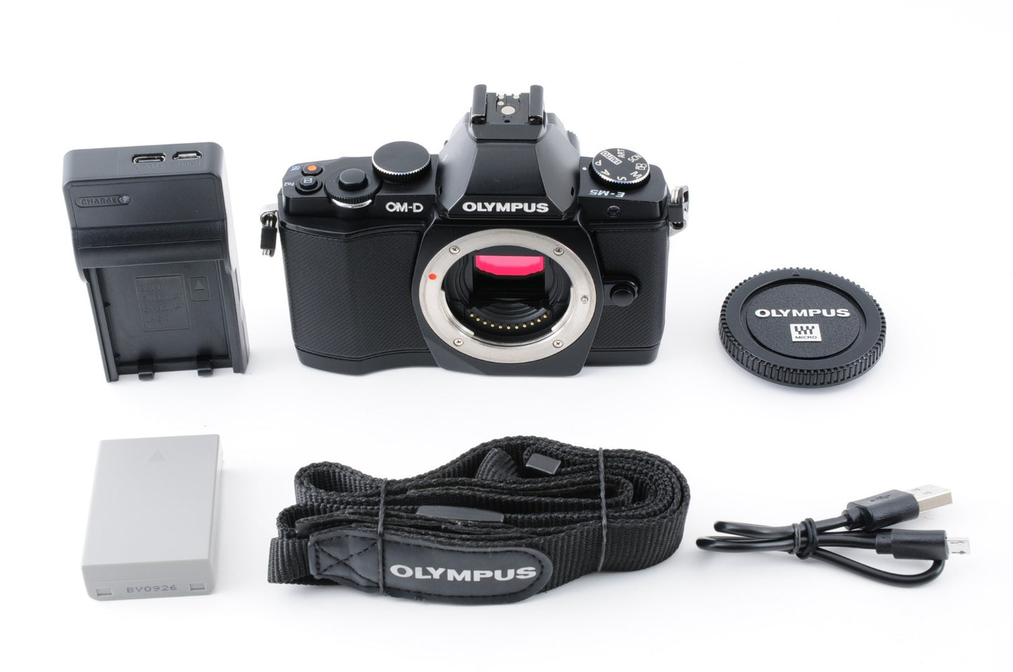 [Near MINT 6276 shots] Olympus OM-D E-M5 Black Body Digital Camera Japan #177