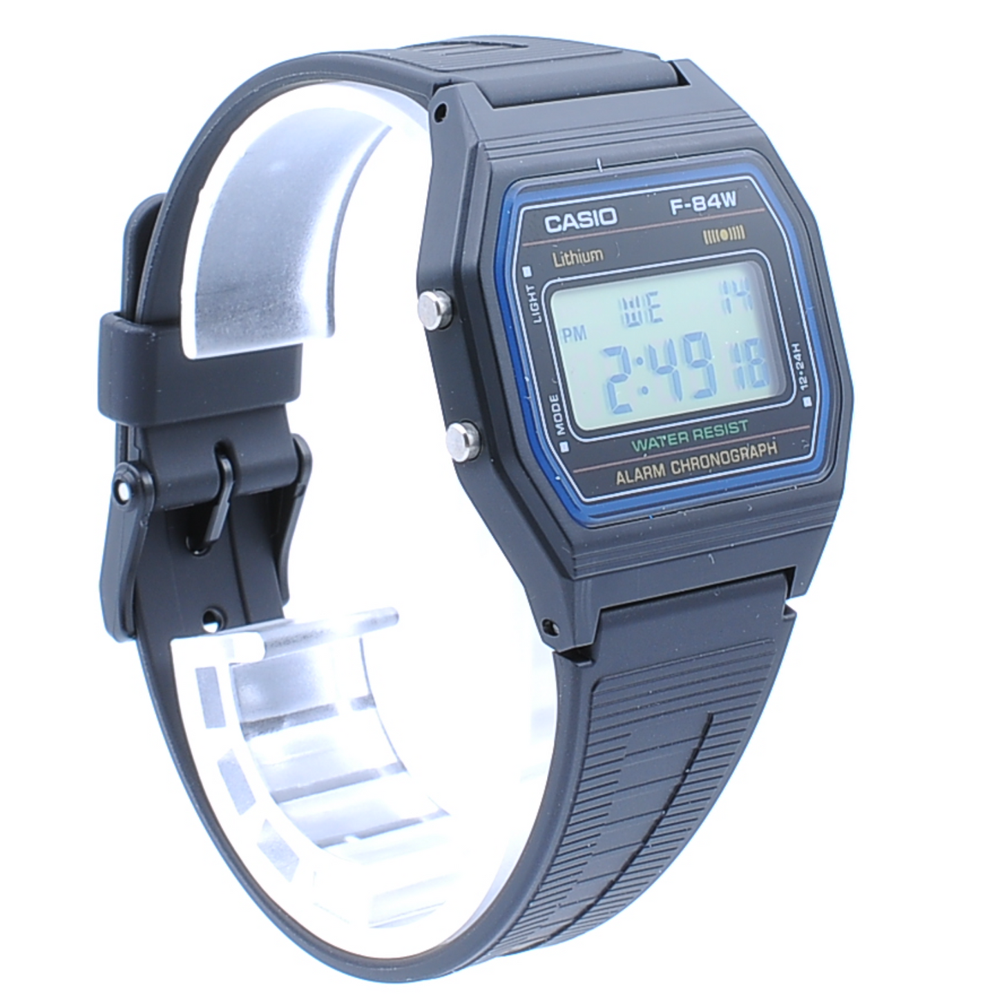 [Brand New] Casio F-84W-1QJH Black Light Men's Standard Digital Wristwatch