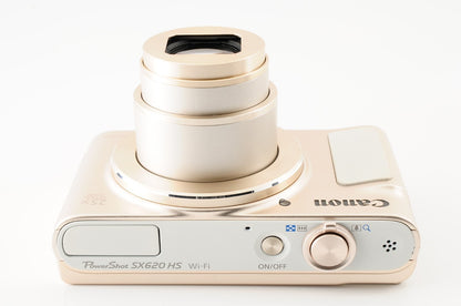 [MINT] Canon PowerShot SX620 HS White 20.2MP Digital Camera from JAPAN #120