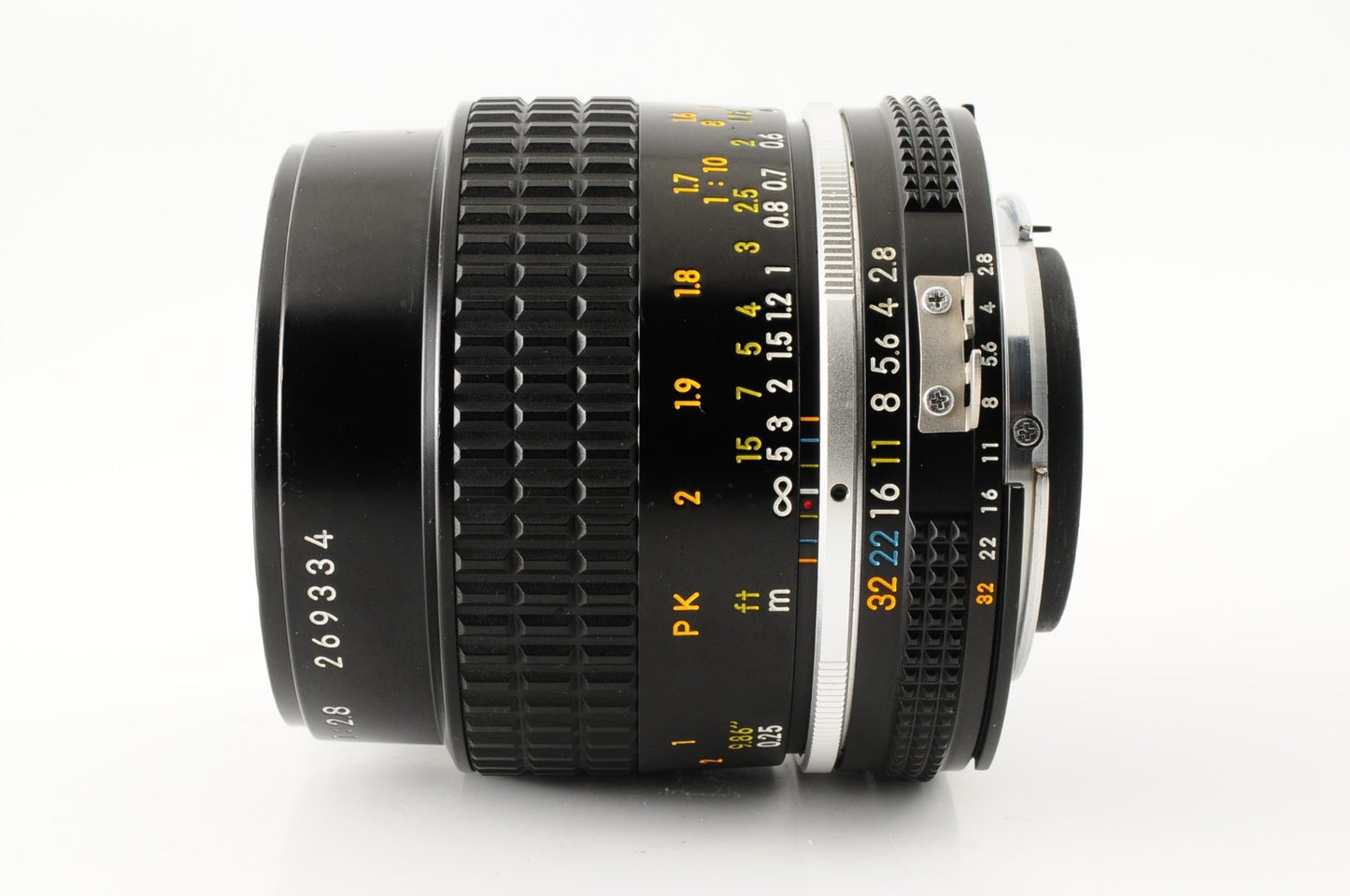 [Near mint] Nikon Ai-S Micro Nikkor 55mm f/2.8 Macro MF Lens F Mount Japan #214
