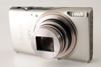 [Near MINT] Canon IXY 650 Silver PowerShot ELPH 360 HS Digital Camera Japan #187