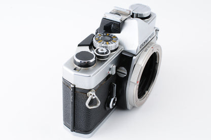 [Excellent] Olympus OM-1 35mm Silver Film Camera F.Zuiko 50mm f/1.8 Lens #357
