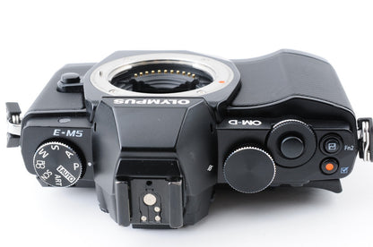[Near MINT 6276 shots] Olympus OM-D E-M5 Black Body Digital Camera Japan #177