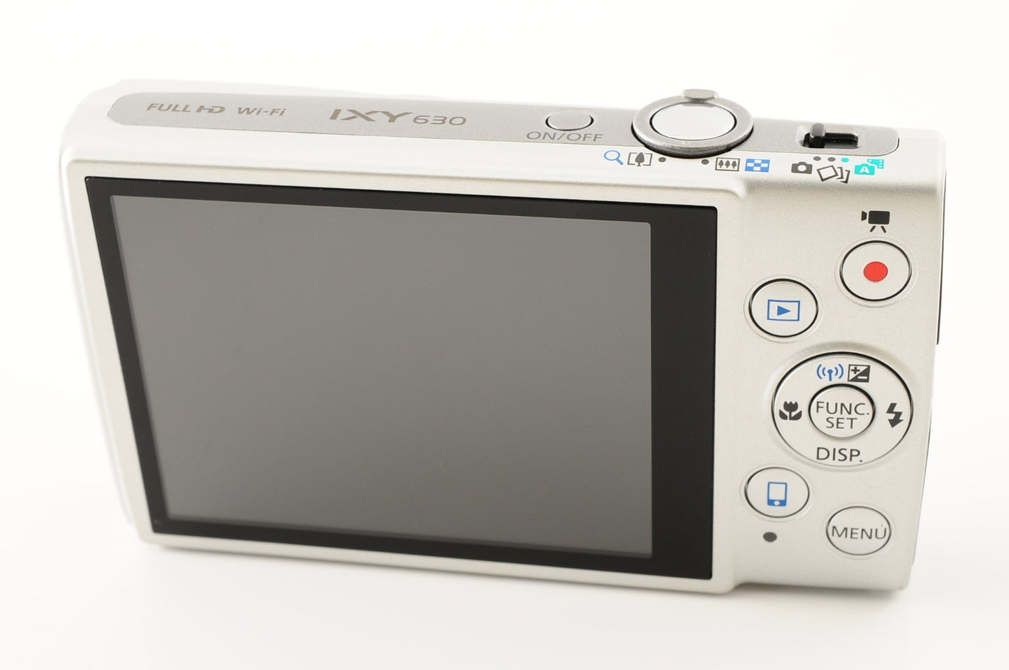 [Near MINT] Canon IXY 630 PowerShot ELPH 340 HS Silver Digital Camera #115