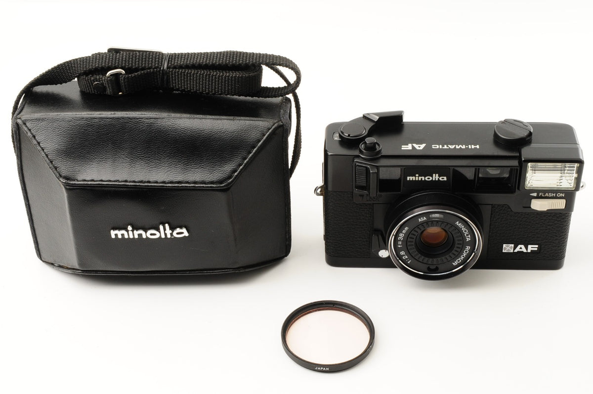 [Excellent] Minolta Hi-Matic AF 35mm Point & Shoot Film Camera From Japan #352