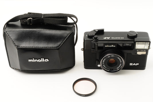 [Excellent] Minolta Hi-Matic AF 35mm Point & Shoot Film Camera From Japan #352