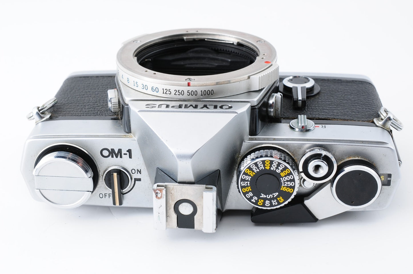 [Excellent] Olympus OM-1 35mm Silver Film Camera F.Zuiko 50mm f/1.8 Lens #357