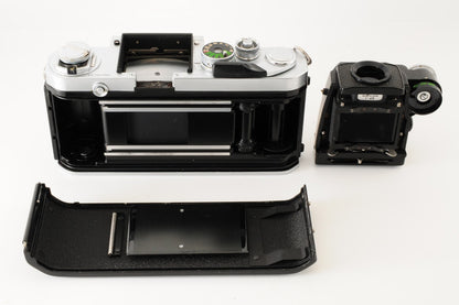 [For Parts/Junk] Nikon F2 Photomic Silver DP-1 35mm SLR Film Camera Body #264