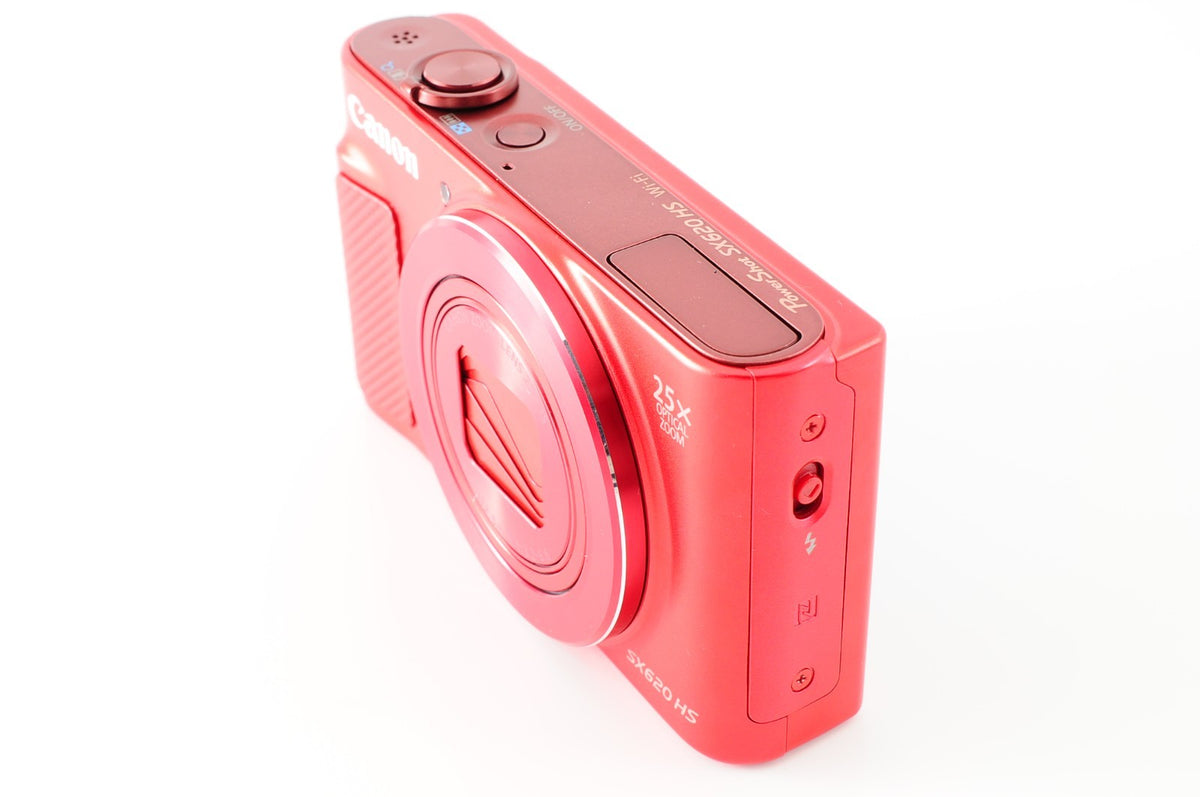 [MINT] Canon PowerShot SX620 HS Red Digital Camera 20MP from Japan #107