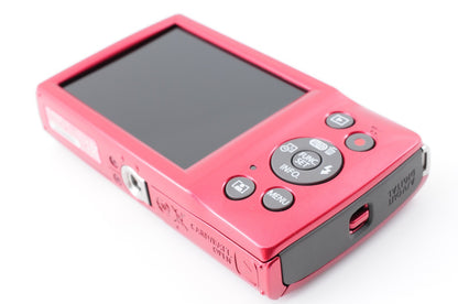 [Near MINT] Canon IXY 200 PowerShot ELPH 185 Red Digital Camera from Japan #170