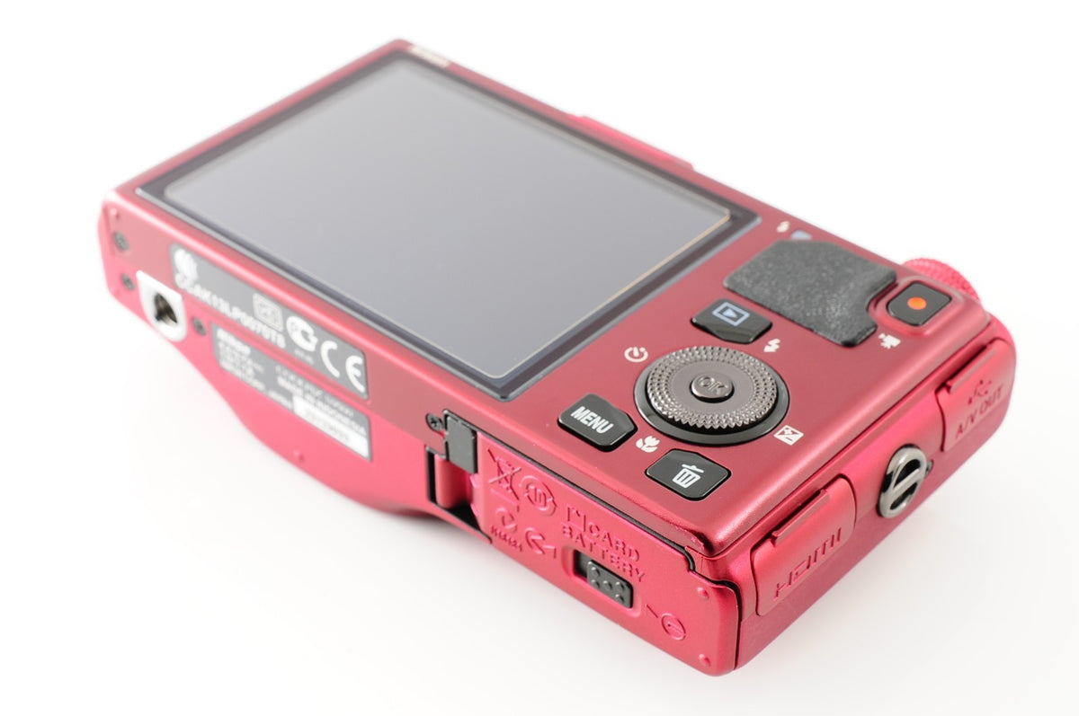 [MINT] Nikon CoolPix S9500 Red 18.1MP Digital Camera from Japan #114
