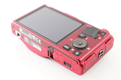 [MINT] Nikon CoolPix S9500 Red 18.1MP Digital Camera from Japan #114