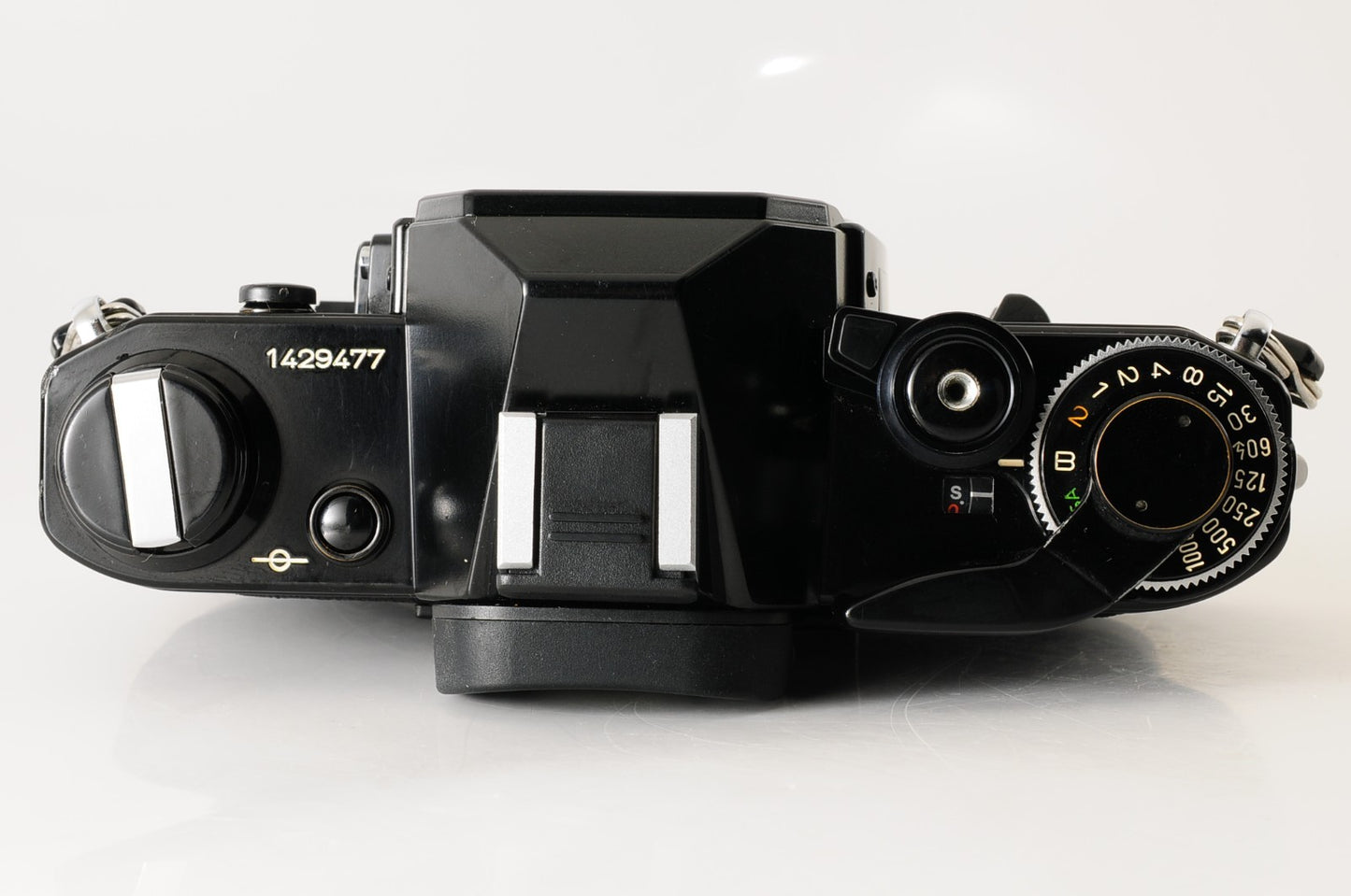 [Excellent] Canon AE-1 Black 35mm SLR Film Camera FD 50mm f1.8 S.C. Lens #347