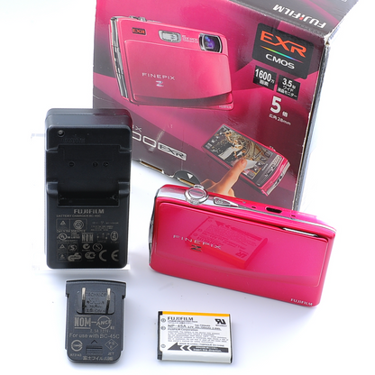 [Near MINT] Fujifilm FinePix Z900 EXR Pink Compact Digital Camera JAPAN #508012