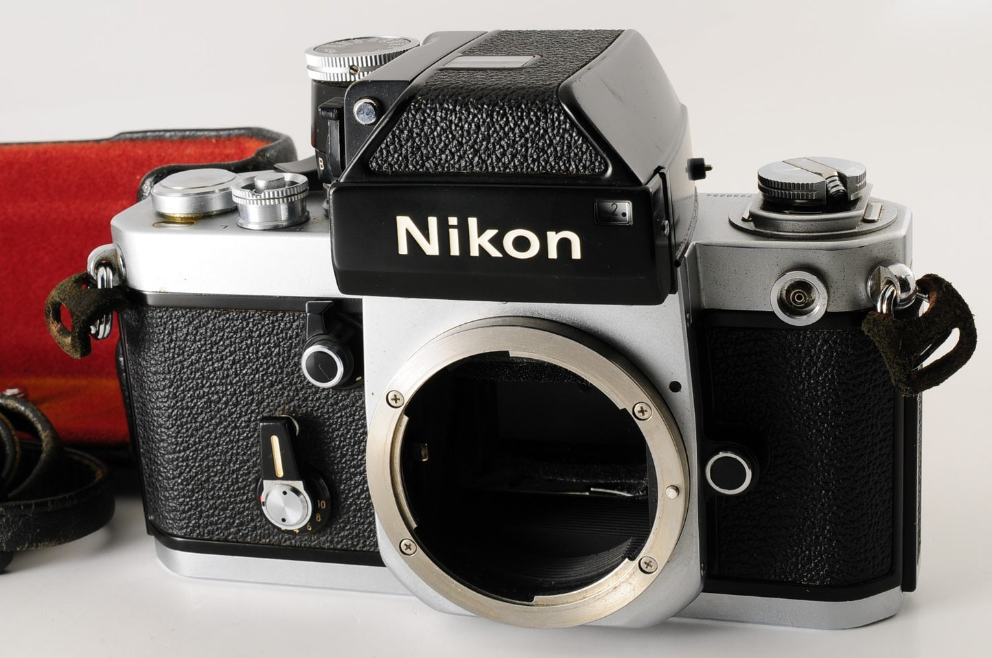 [For Parts/Junk] Nikon F2 Photomic Silver DP-1 35mm SLR Film Camera Body #259