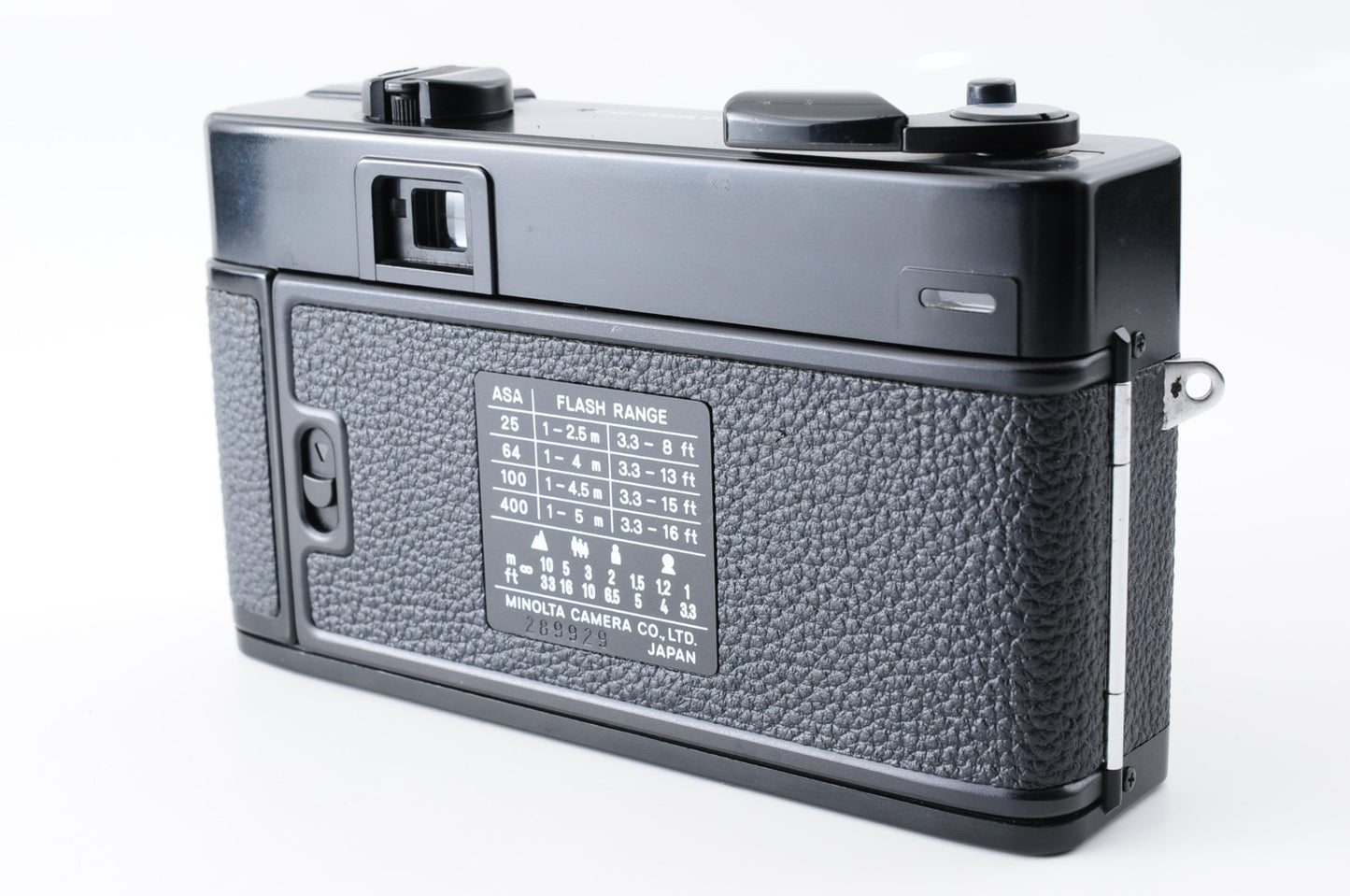[Excellent] Minolta Hi-Matic AF 35mm Point & Shoot Film Camera From Japan #393