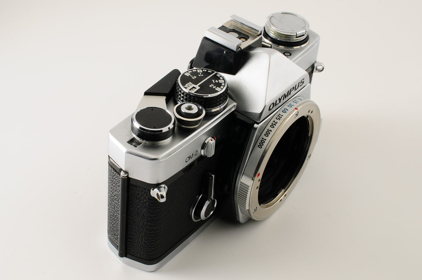 [Excellent] Olympus OM-2 Silver 35mm Film Camera F.Zuiko 50mm f/1.8 Lens #366