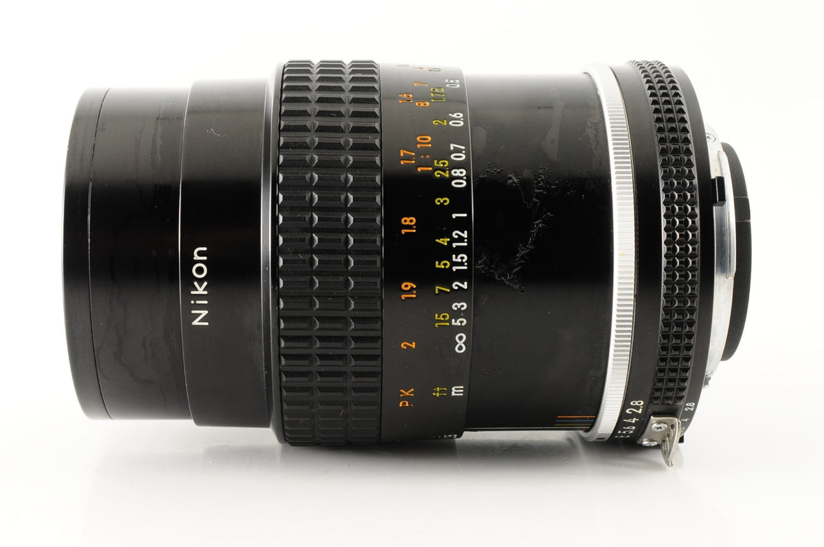 [Excellent] Nikon Ai-S Micro-Nikkor 55mm f/2.8 Manual Focus Macro Lens F #217