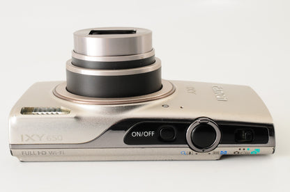 [Near MINT] Canon IXY 650 Silver PowerShot ELPH 360 HS Digital Camera Japan #187