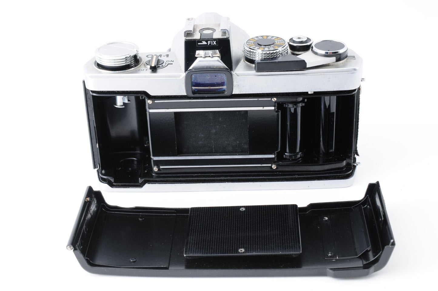 [Excellent] Olympus OM-1 35mm Silver Film Camera F.Zuiko 50mm f/1.8 Lens #357