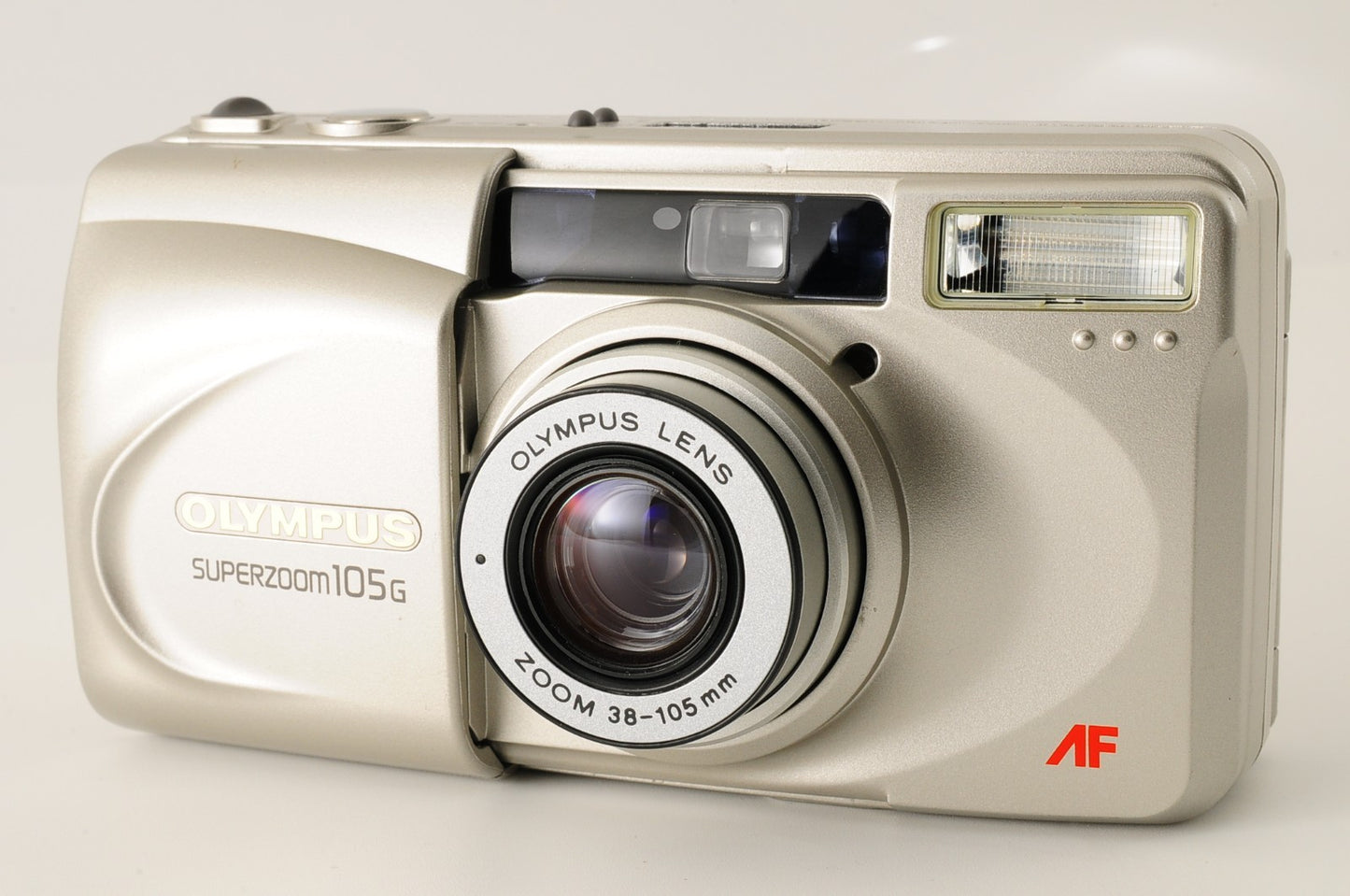 [Excellent] Olympus Superzoom 105G 35mm Point & Shoot Film Camera Japan #414